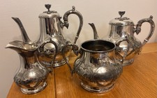 Victorian 4-piece tea and