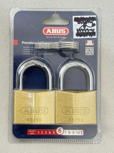 Abus premium brass - premium, 65/50