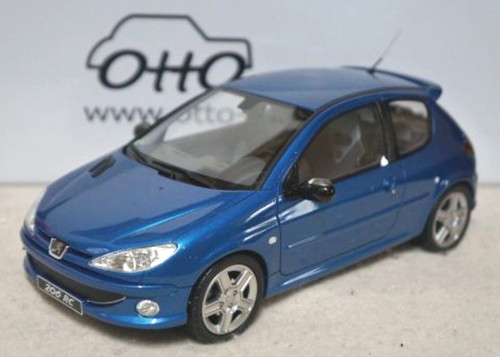 Otto mobile peugeot 206 - 1/18,