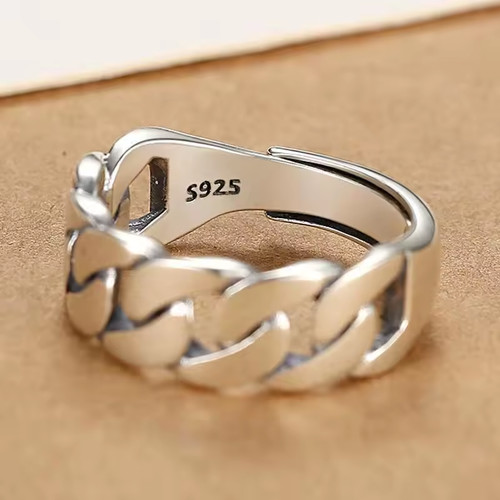 925 sterling silver adjustable - silver,