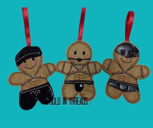 The leather boys gingerbread - leather,