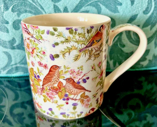 Abbeydale birds flowers - , floral
