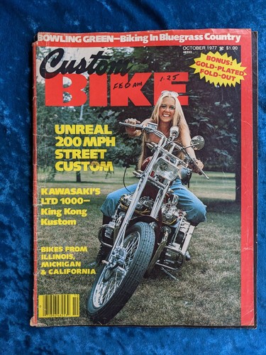 Custom bike 1977 chopper - custom,