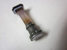 ANTIQUE MINIATURE SILVER AGATE