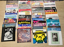 48 X ORIGINAL VARIOUS ARTISTS 7" SINGLE VINYL RECORD COMPANY SLEEVES ORIGINALS