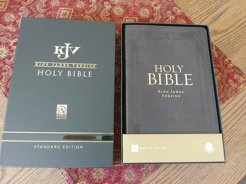 Kjv genuine buffalo hide bible - kjv,
