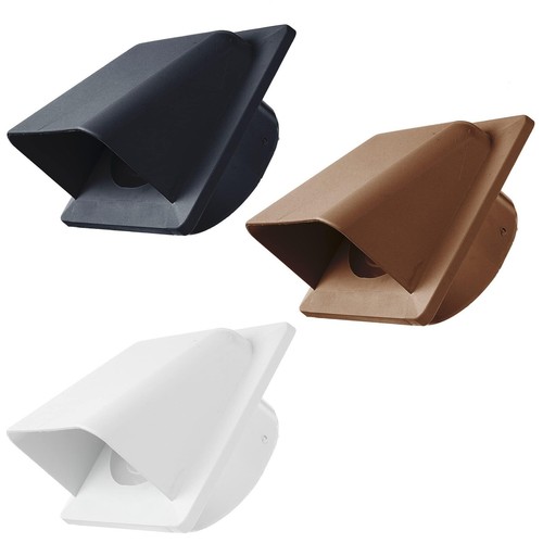 External air vent 100mm - 100mm, hooded