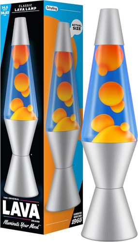 Lava lamp 2117 - lamp, orange