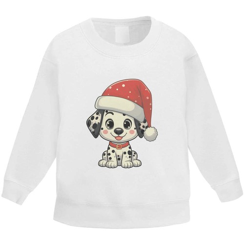 Baby dalmatian santa hat - 'baby,