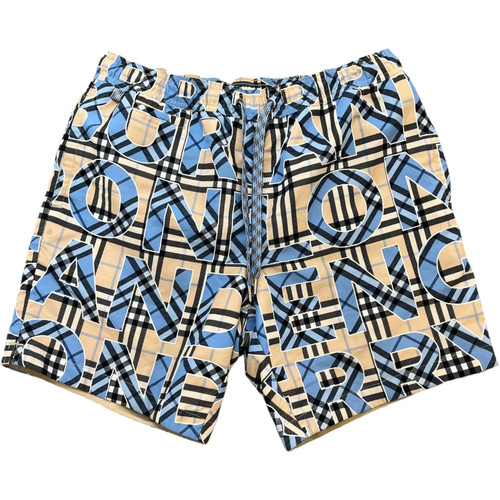Burberry men checkered - burberry, swim