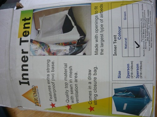 Pyramid caravan awning - caravan,