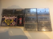 Job Lot of Rave Tapes from the '90s - Carl Cox, Top Buzz, Grooverider & more...
