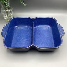 Denby Blue Divided Vegetable