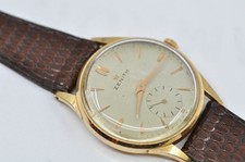 zenith 18k gold pink/rose watch used