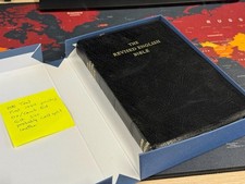 RARE! Ox/Cambridge Revised English Bible 1989, Leather Binding, B/Letter