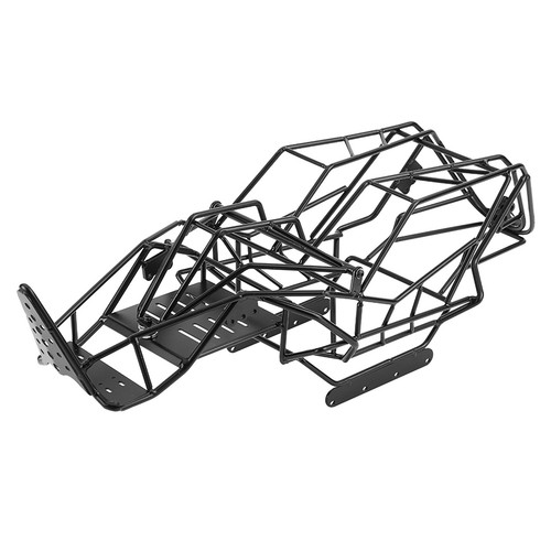Black metal roll cage - black,