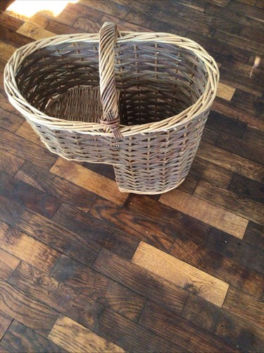 Vintage wicker basket - vintage,