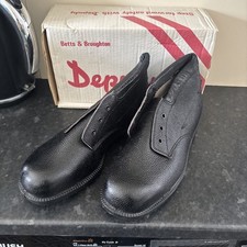 Vintage deputy black - black, leather