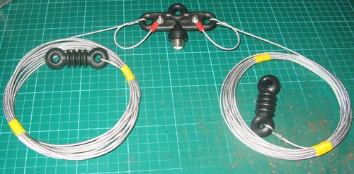 Mono band dipole for meters - mono,