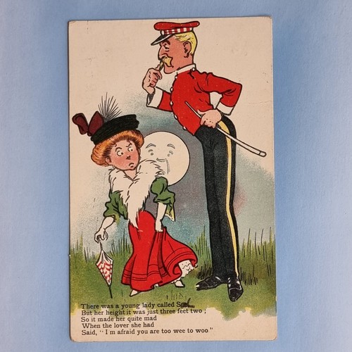 Comic postcard 1911 scots - comic,