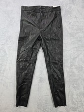 Zara Faux Leather Black High