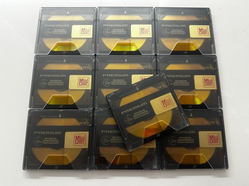 Sony gold minidiscs 74 - gold,