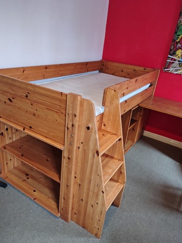 Stompa mid sleeper bed - stompa, with