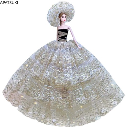 Golden lace wedding dress - lace,