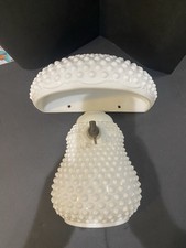 Vintage Fenton White Hobnail