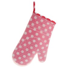 Oven Mitt Double-layer Oven Glove Microwave Non-slip Cotton Lining Glove UK