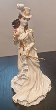 Coalport Figure  Helena Riding In Hyde Park Figurine Ltd Edition with COA