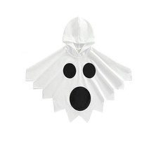 Ghost Cape Halloween Kids Costume Cosplay Cloaks Party Robe Party Child Outfit