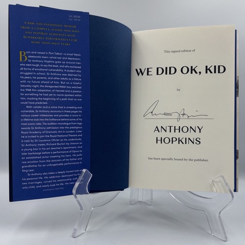 Anthony hopkins signed - anthony,