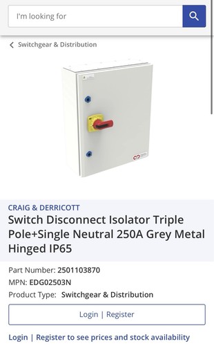 Craig derricott 250a ip65 3 - &,