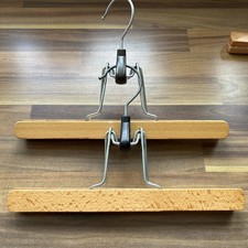 Wooden Clamp Coat Hangers with