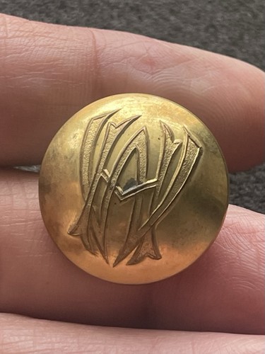 Gilt livery button - livery,