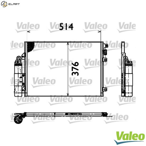Condenser air conditioning - condenser,