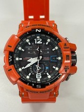 CASIO G-SHOCK GW-A1100R-4AJF Gravitymaster Sky Cockpit Orange Used