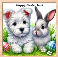 Personalised Westie Easter