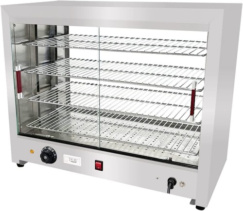 Heated food showcase cabinet - food,