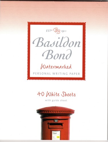 Basildon bond writing - ,