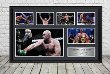 Tyson Fury Signed Photo Print Autographed Poster Boxing Memorabilia
