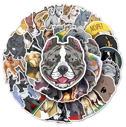 Bulldog stickers bully - 10, x