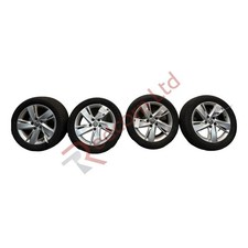 VAUXHALL MERIVA ALLOY WHEELS & TYRES SET OF 4 (225/50ZR17) 17' SILVER