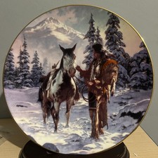 Indian Warrior Plate - MORNING