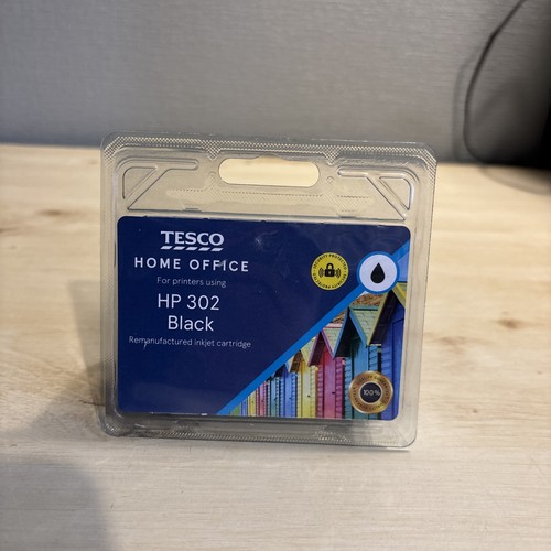 Tesco 302 7ml black - tesco, hp