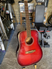 Aria AW-20rs acoustic guitar