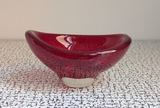 60s Vintage Retro Ruby Red