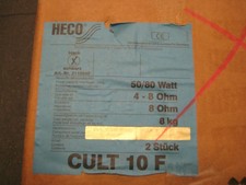 Heco Cult 10F, NEW!!! 2 pieces