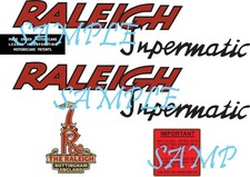Full set Raleigh RM5